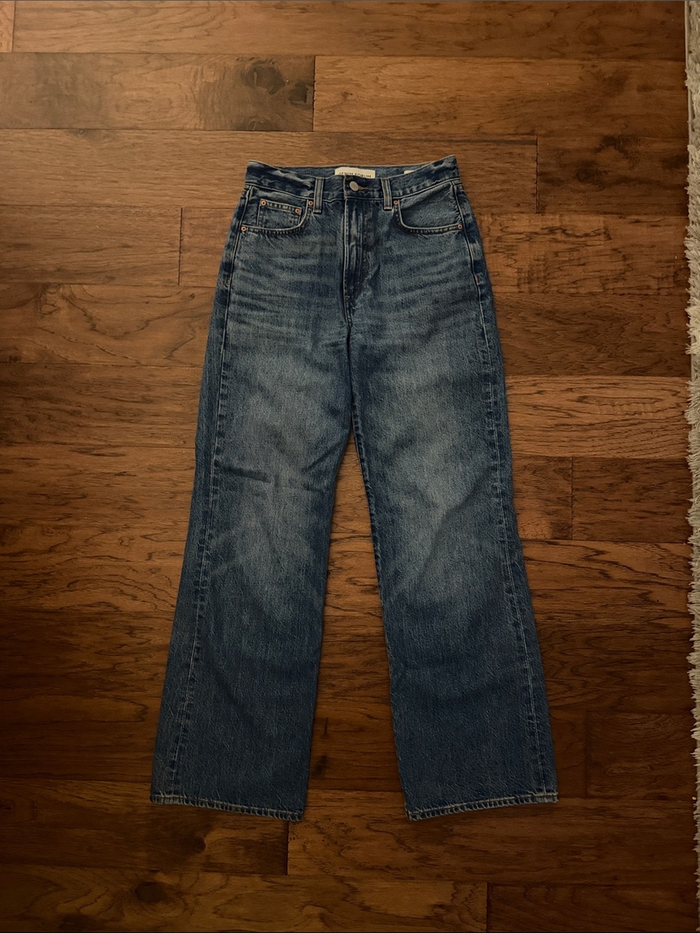 Aritzia Denim Forum Farrah Hi Rise wide leg jeans 26 - Picture 7 of 9